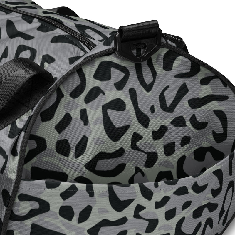 Leopard Spot Grey CAMO Gym Bag
