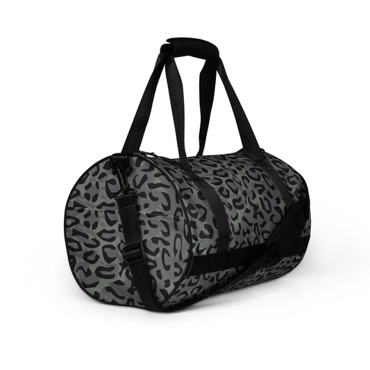 Leopard Spot Grey CAMO gym bag - Gym Bags