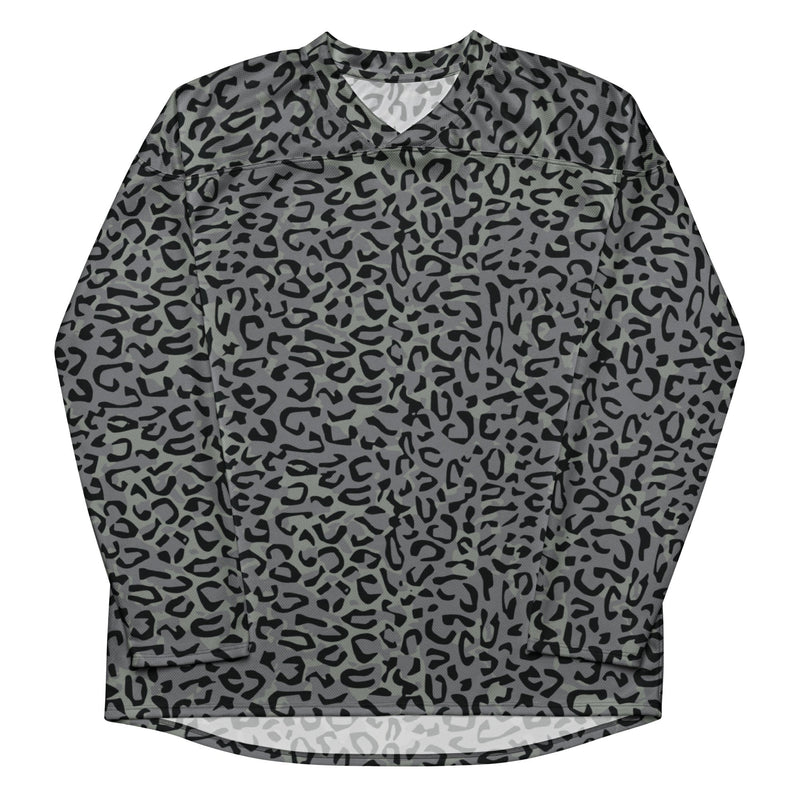 Leopard Spot Grey CAMO Unisex Hockey Fan Jersey