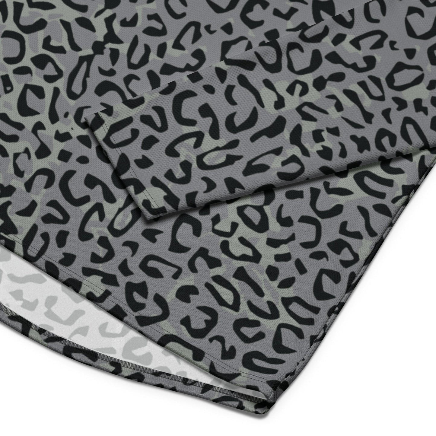 Leopard Spot Grey CAMO hockey fan jersey - Hockey Jerseys