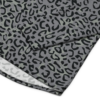 Leopard Spot Grey CAMO hockey fan jersey - Hockey Jerseys