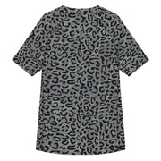Leopard Spot Grey CAMO Mens Short-Sleeve Rash Guard - SS