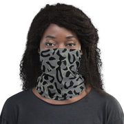 Leopard Spot Grey CAMO Neck Gaiter - Gaiters