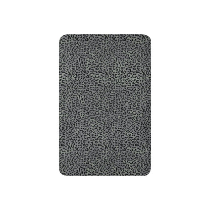 Leopard Spot Grey CAMO Sherpa blanket - Blankets