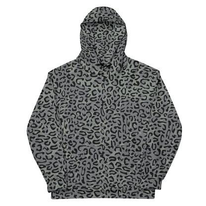 Leopard Spot Grey CAMO Unisex Hoodie - Hoodies