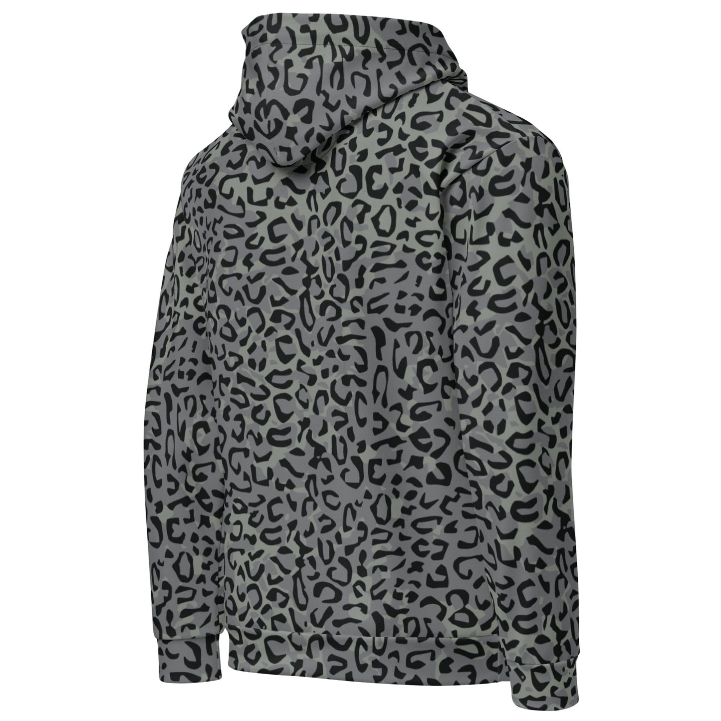 Leopard Spot Grey CAMO Unisex Hoodie - Hoodies