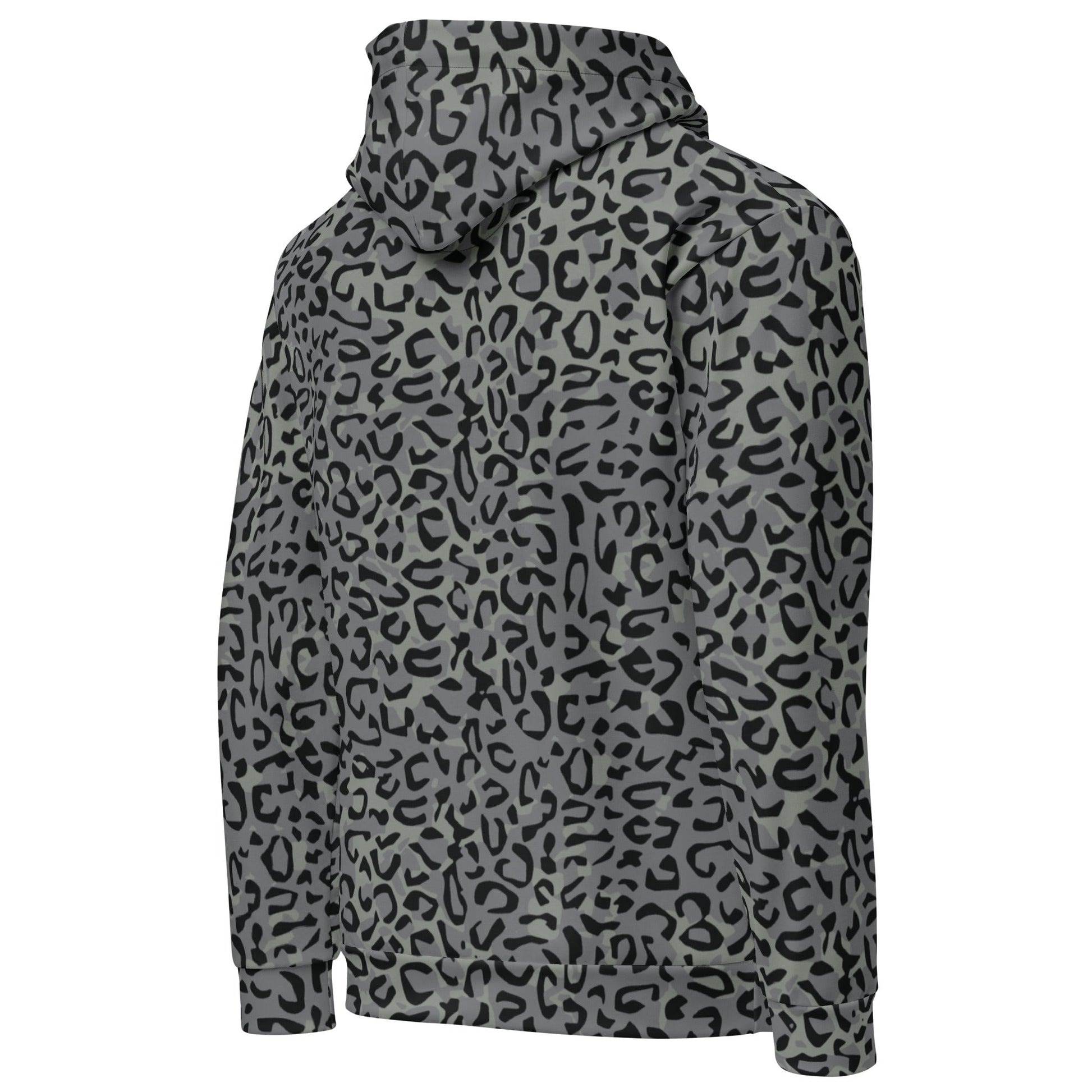 Leopard Spot Grey CAMO Unisex Hoodie - Hoodies
