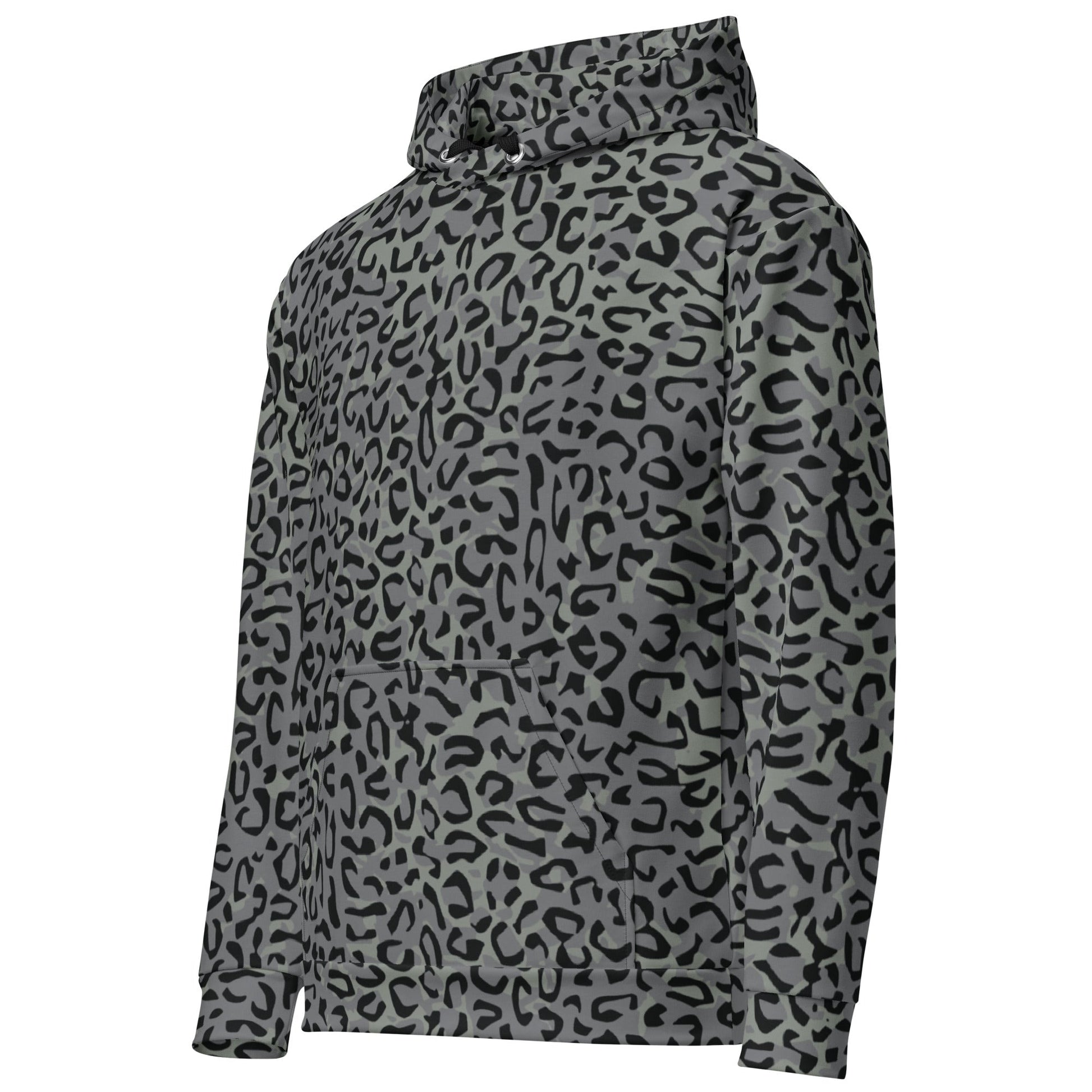 Leopard Spot Grey CAMO Unisex Hoodie - Hoodies
