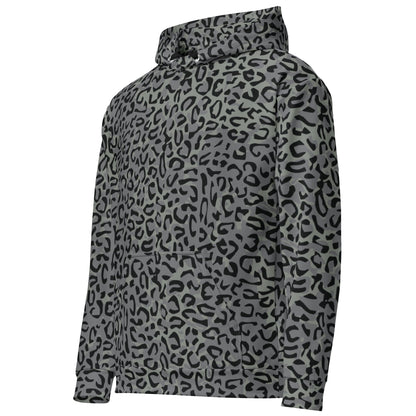 Leopard Spot Grey CAMO Unisex Hoodie - Hoodies