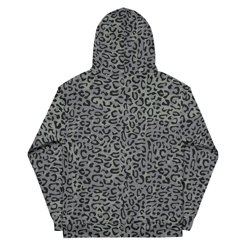 Leopard Spot Grey CAMO Unisex Hoodie