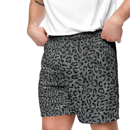 Leopard Spot Grey CAMO Unisex mesh shorts - Mesh Shorts