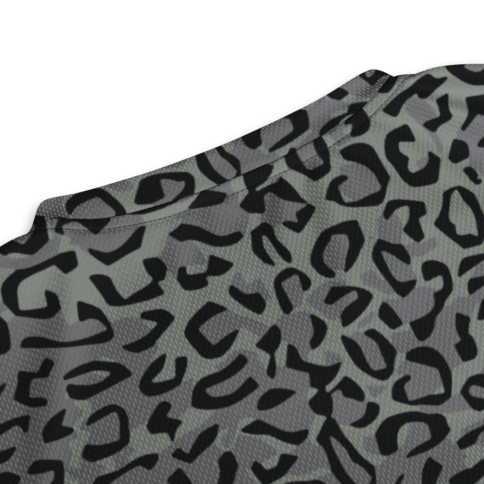 Leopard Spot Grey CAMO unisex sports jersey - Sports Jerseys