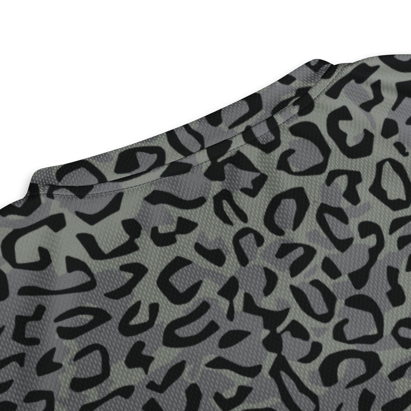 Leopard Spot Grey CAMO Unisex Sports Jersey