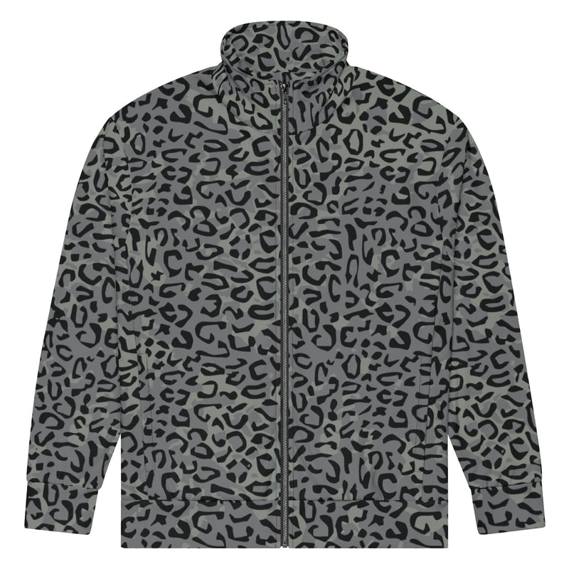 Leopard Spot Grey CAMO Unisex Track Jacket