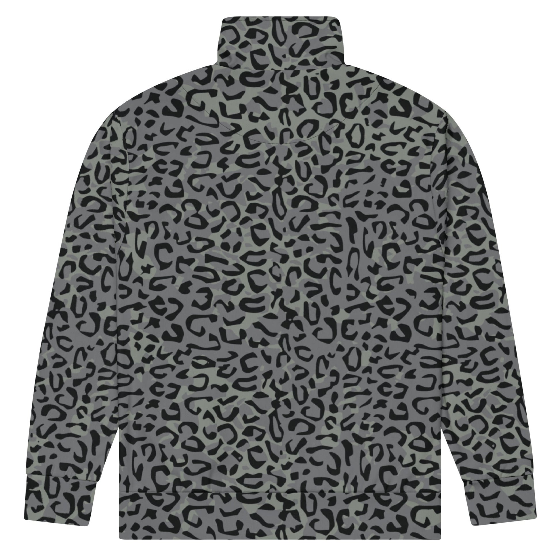 Leopard Spot Grey CAMO Unisex track jacket - Track Jackets