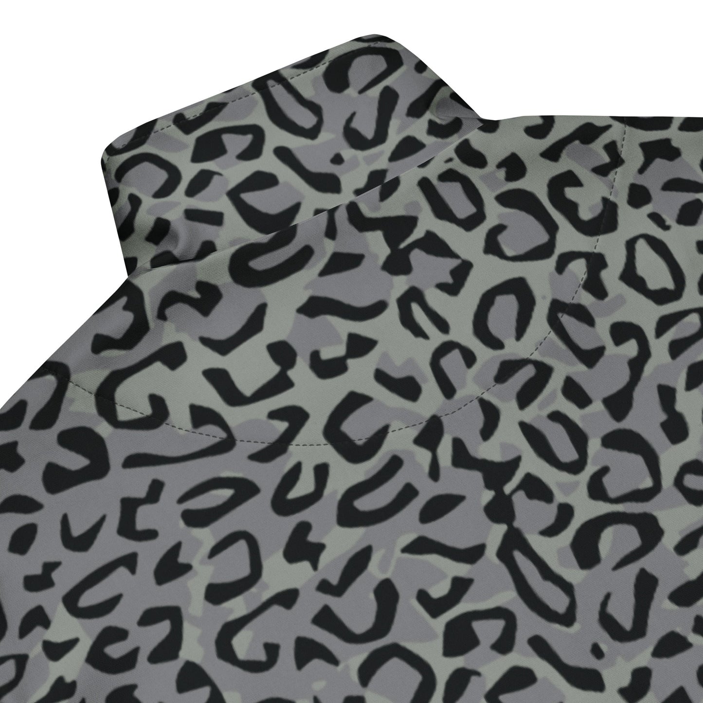 Leopard Spot Grey CAMO Unisex track jacket - Track Jackets