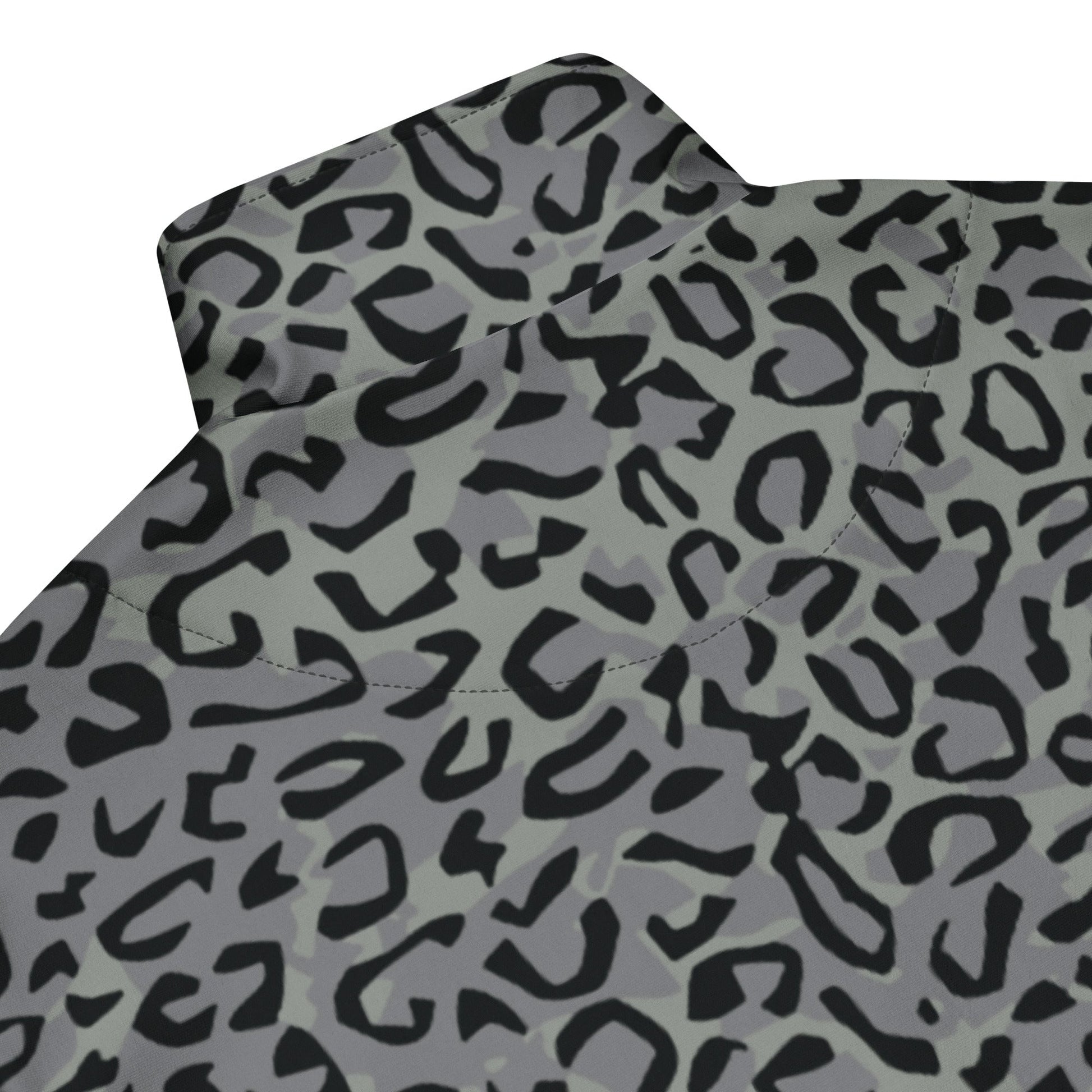 Leopard Spot Grey CAMO Unisex track jacket - Track Jackets