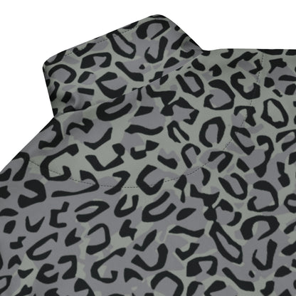 Leopard Spot Grey CAMO Unisex track jacket - Track Jackets