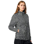 Leopard Spot Grey CAMO Unisex Track Jacket