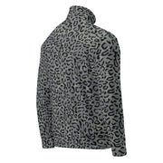 Leopard Spot Grey CAMO Unisex Track Jacket