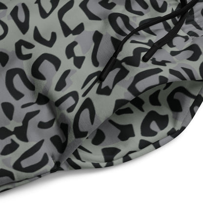 Leopard Spot Grey CAMO Wide-leg joggers - Joggers