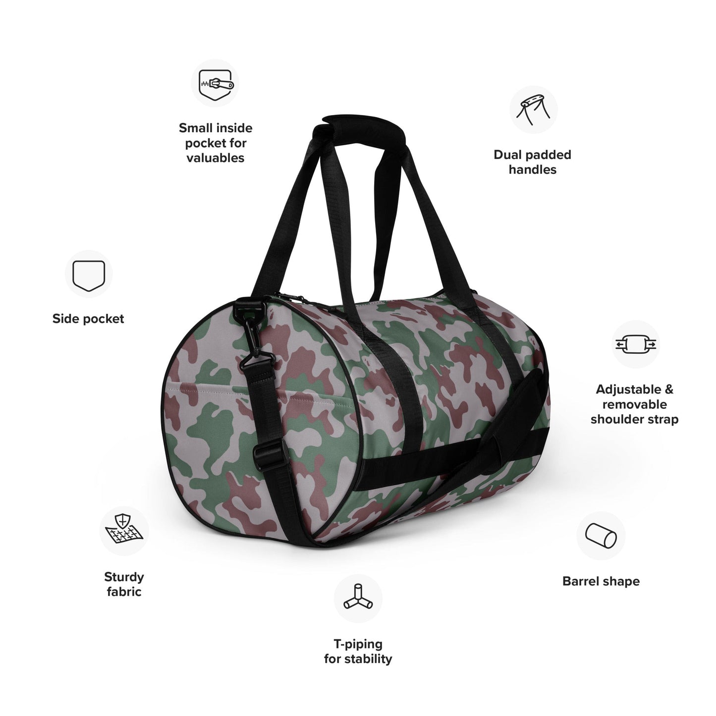 Lithuanian Amoeba CAMO gym bag - Gym Bags