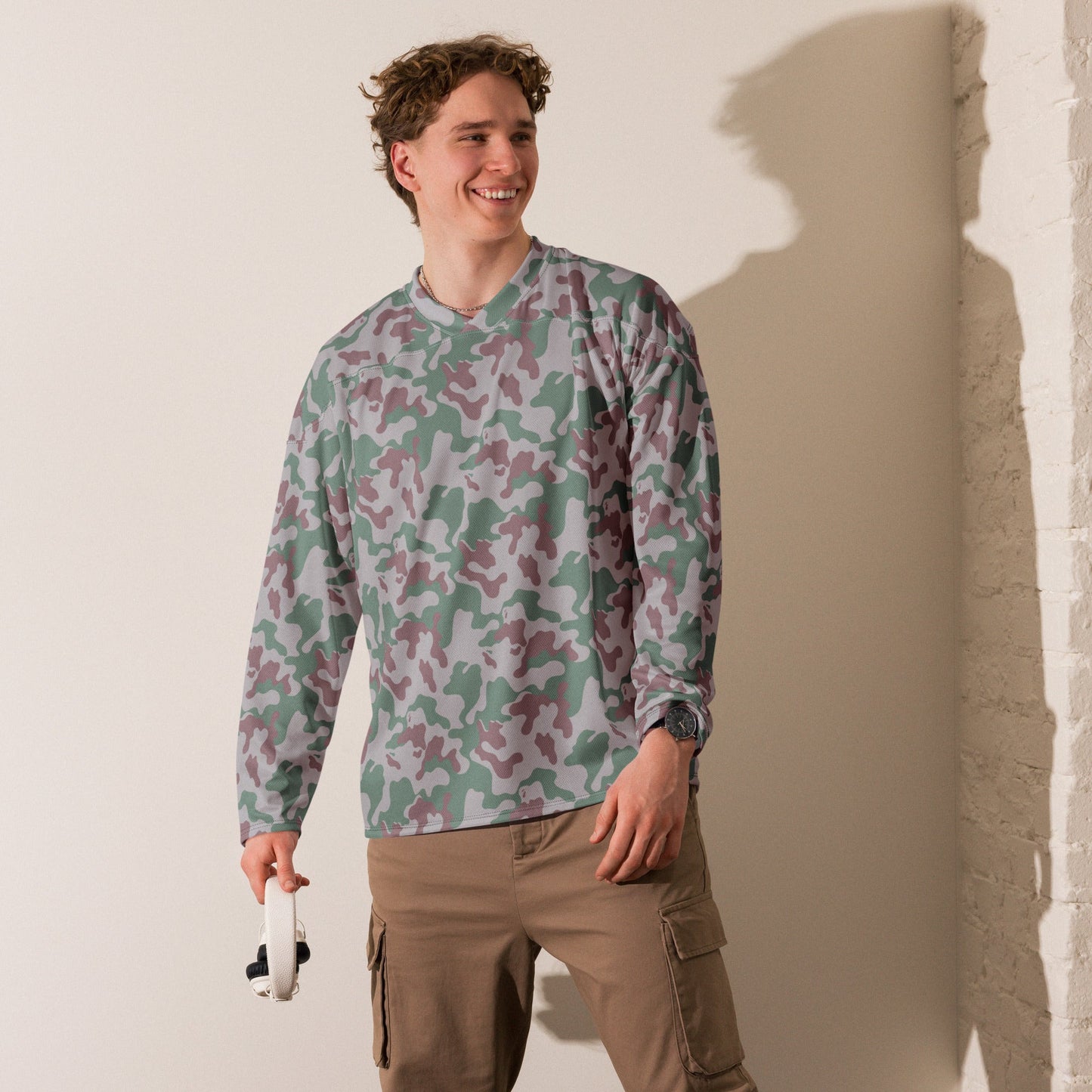 Lithuanian Amoeba CAMO hockey fan jersey - Hockey Jerseys