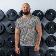 Amoeba Lithuanian Woodland CAMO Mens Athletic T-Shirt - XS - Shirt