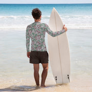 Amoeba Lithuanian Woodland CAMO Mens Long-Sleeve Rash Guard
