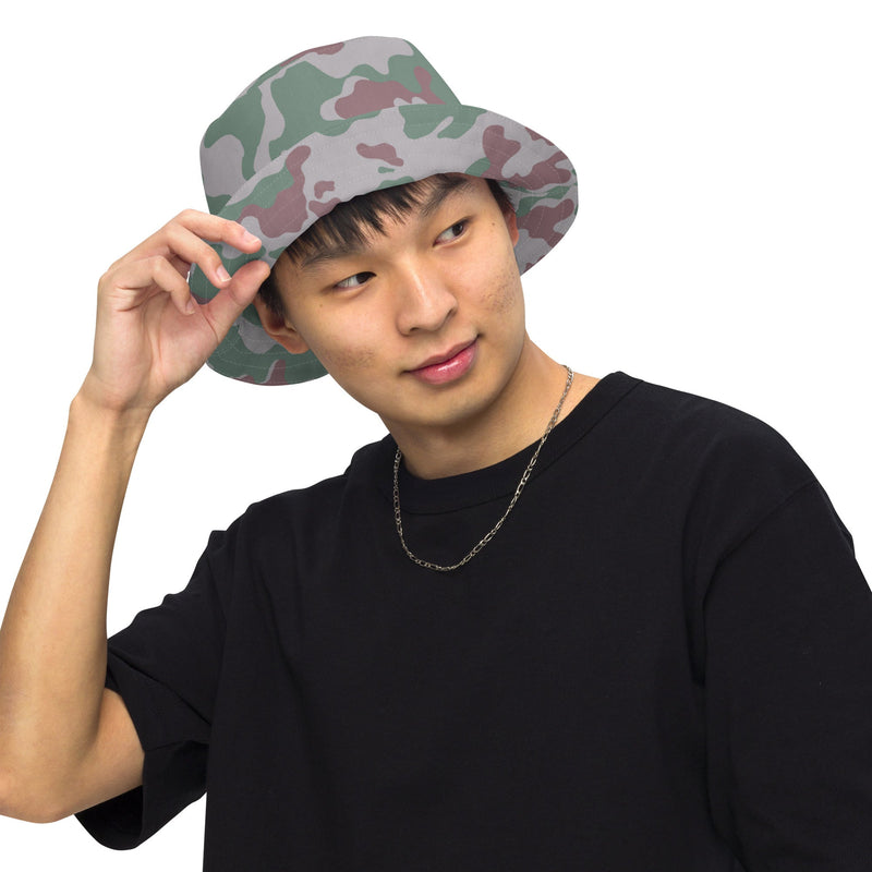 Amoeba Lithuanian Woodland CAMO Reversible Bucket Hat - Head