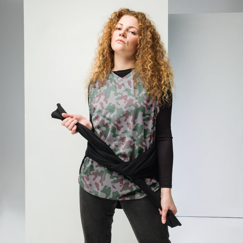 Amoeba Lithuanian Woodland CAMO Unisex Basketball Jersey