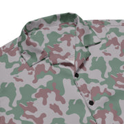 Amoeba Lithuanian Woodland CAMO Unisex Short-Sleeve Button Shirt - Button-Up