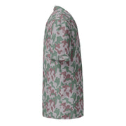 Amoeba Lithuanian Woodland CAMO Unisex Short-Sleeve Button Shirt - Button-Up