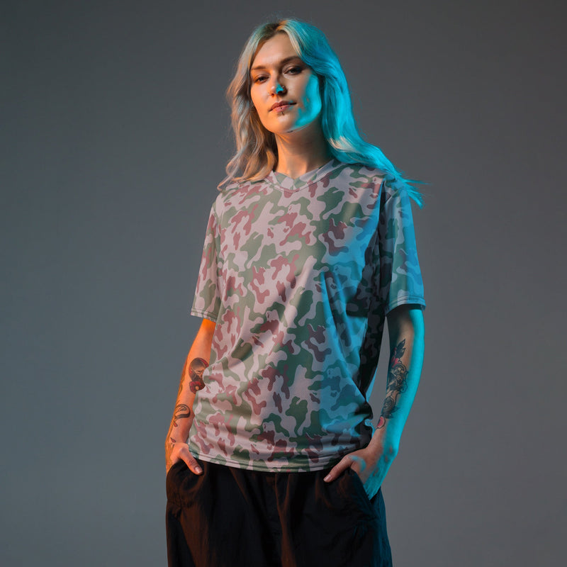 Amoeba Lithuanian Woodland CAMO Unisex Sports Jersey