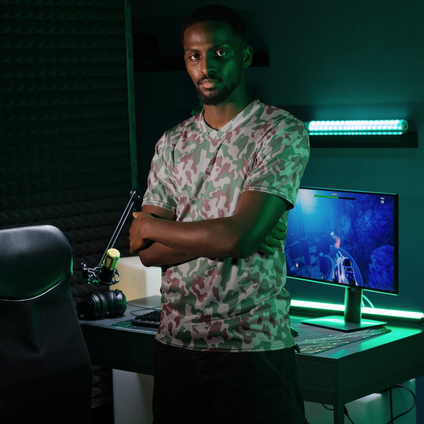 Lithuanian Amoeba CAMO unisex sports jersey - Sports Jerseys