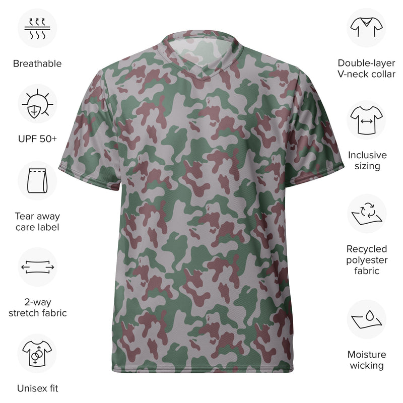 Amoeba Lithuanian Woodland CAMO Unisex Sports Jersey