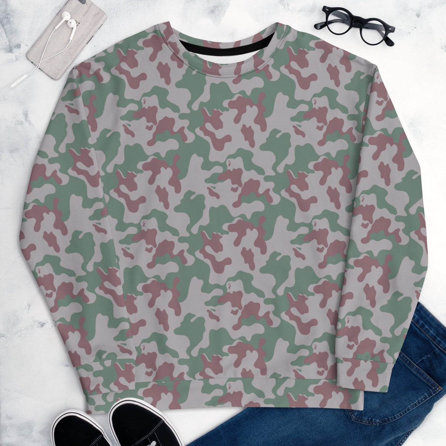 Lithuanian Amoeba CAMO Unisex Sweatshirt - Sweatshirts