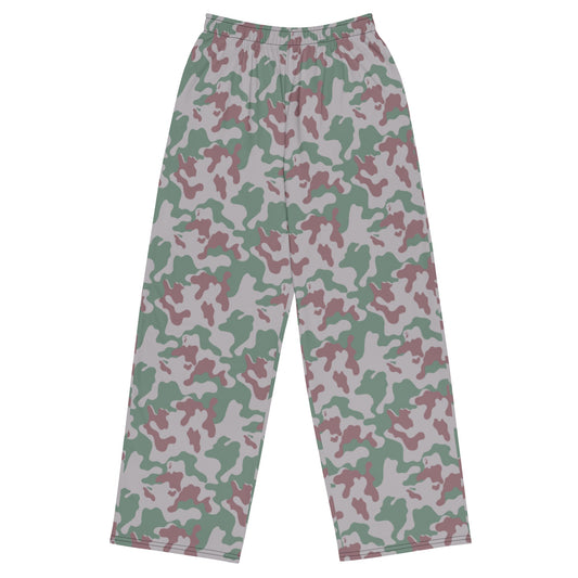 Lithuanian Amoeba CAMO unisex wide-leg pants - 2XS - Wide-leg Pants