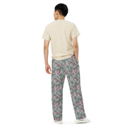 Amoeba Lithuanian Woodland CAMO Unisex Wide-Leg Leisure Pants - Pant