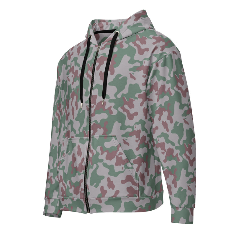 Amoeba Lithuanian Woodland CAMO Unisex Zip Hoodie