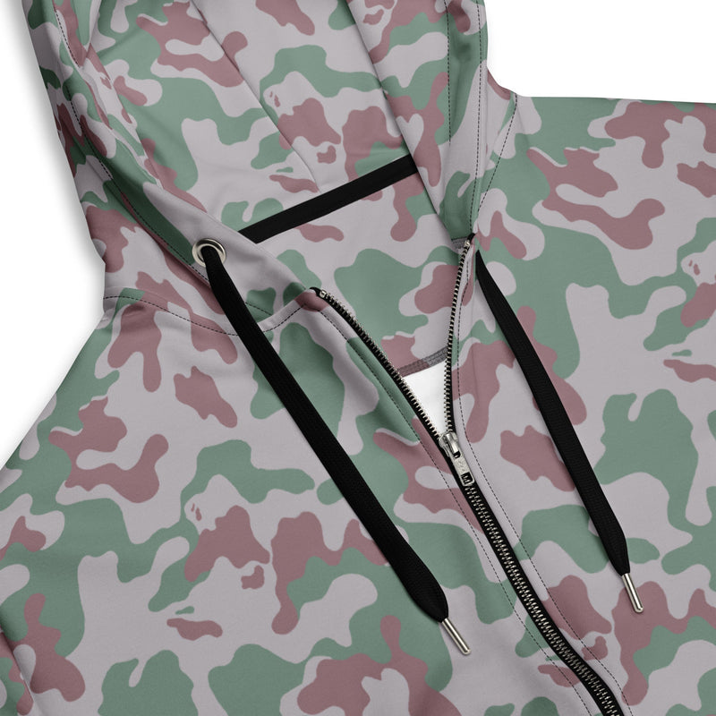 Amoeba Lithuanian Woodland CAMO Unisex Zip Hoodie