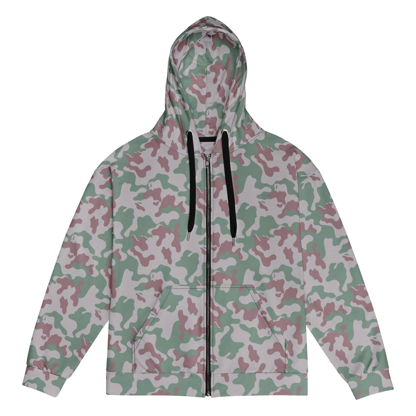 Lithuanian Amoeba CAMO Unisex zip hoodie - XS - Zip Hoodies