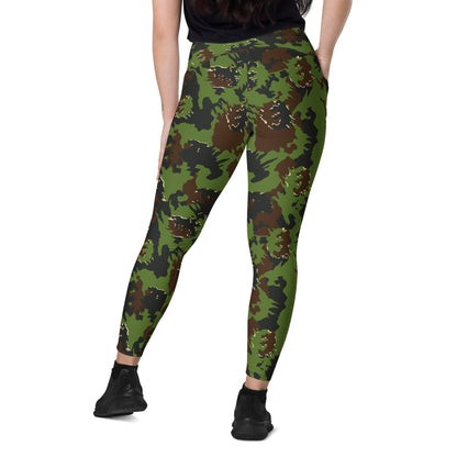 Lithuanian M05 Misko (Forest) CAMO Leggings with pockets - Womens With Pockets