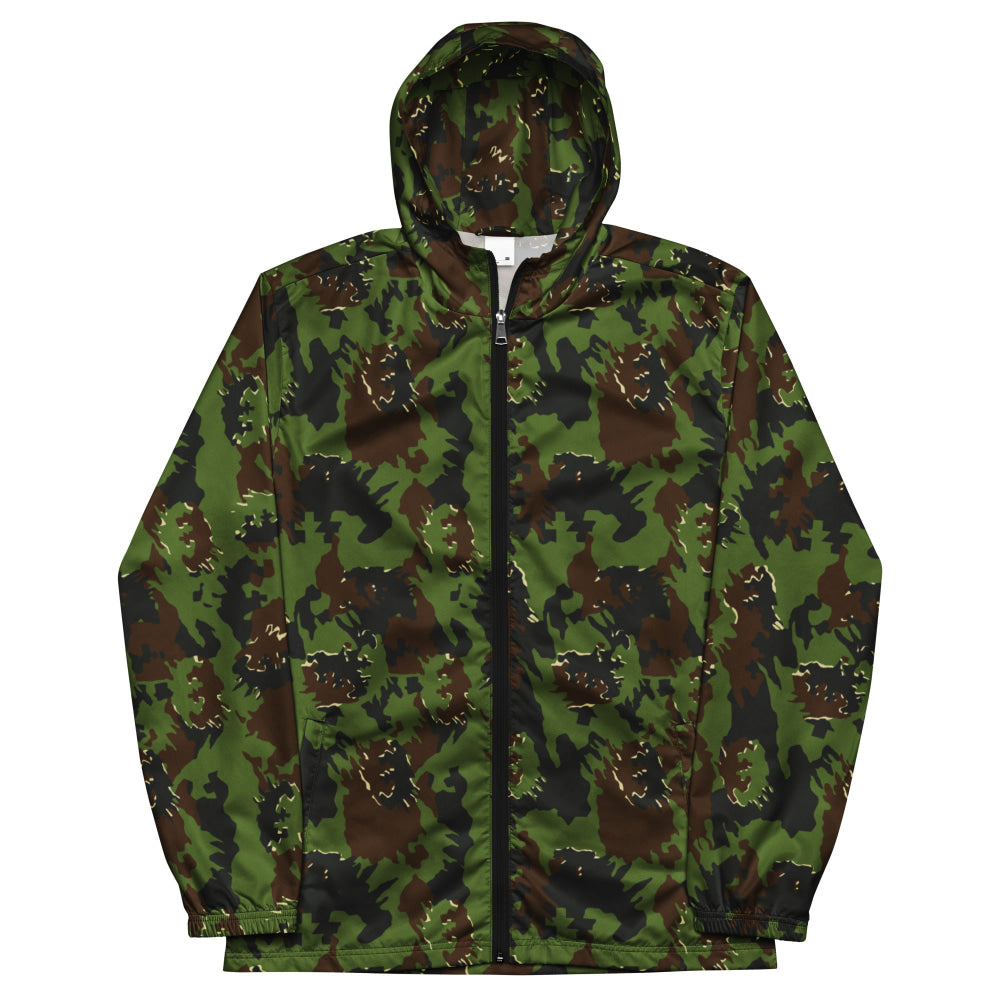 Lithuanian M05 Misko (Forest) CAMO Men’s windbreaker - Mens Windbreaker