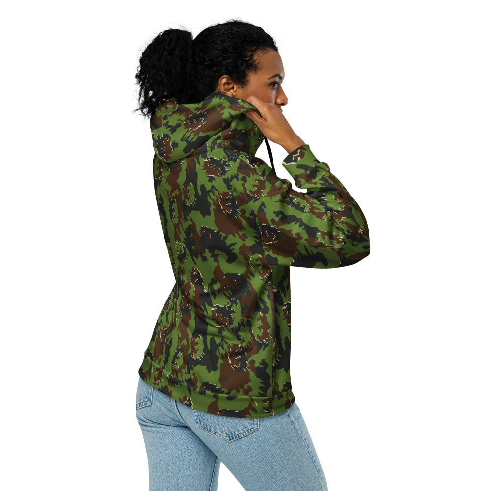 Lithuanian M05 Misko (Forest) CAMO Unisex zip hoodie - Zip Hoodie