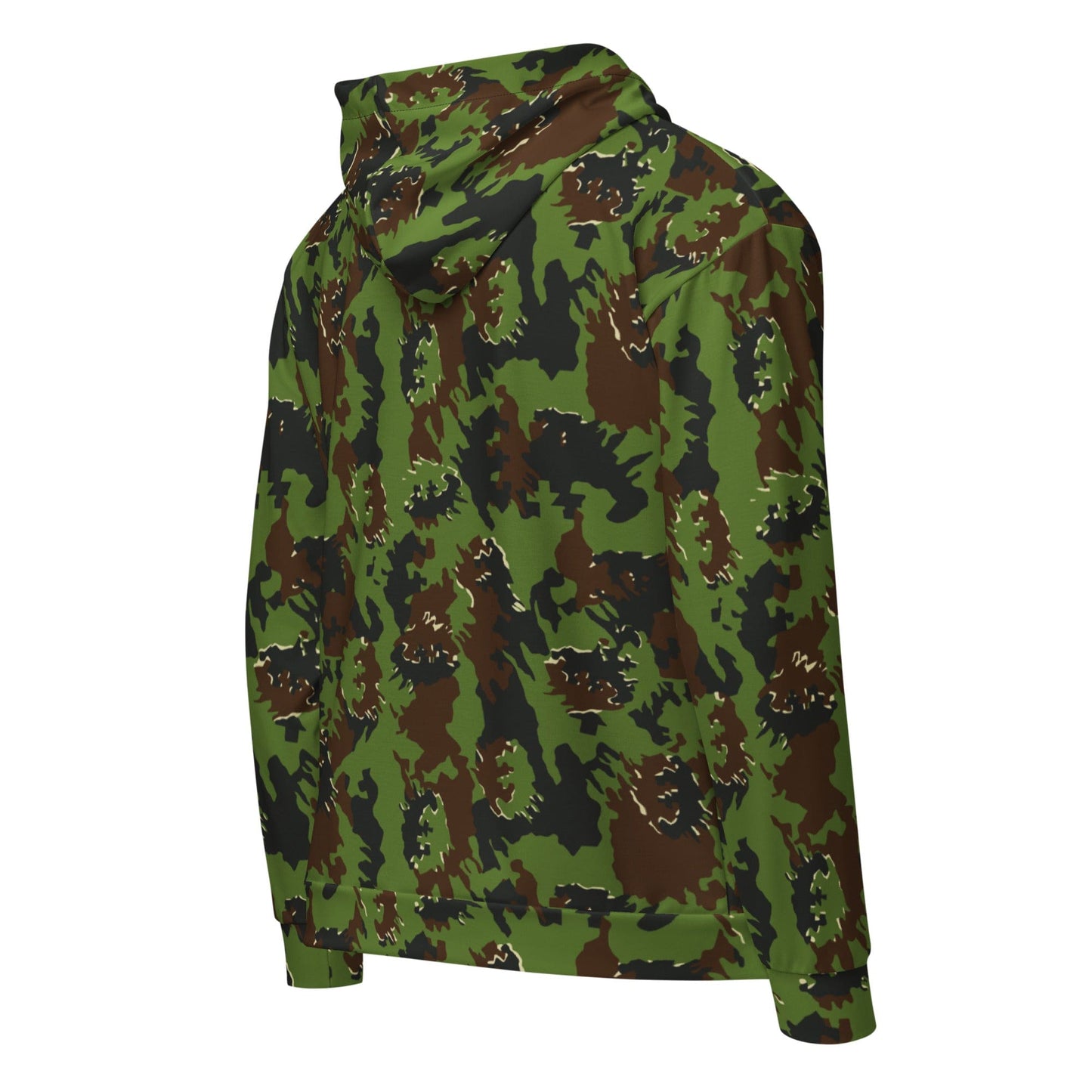 Lithuanian M05 Misko (Forest) CAMO Unisex zip hoodie - Zip Hoodie