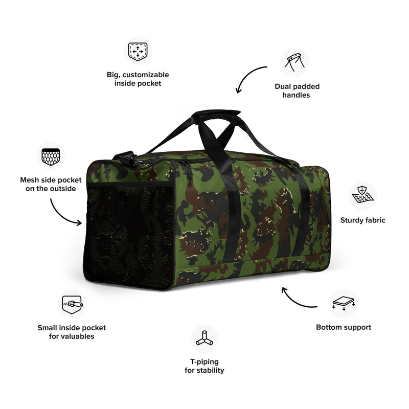 M05 Miško Woodland CAMO Duffle Bag