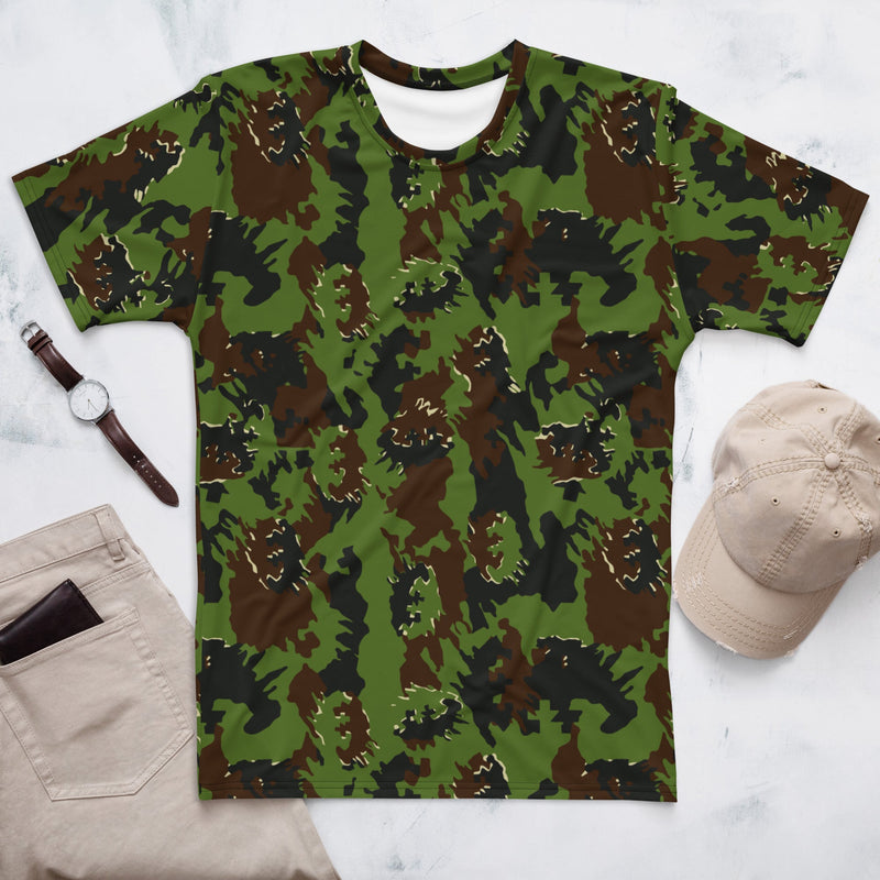 M05 Miško Woodland CAMO Mens T-Shirt - XS