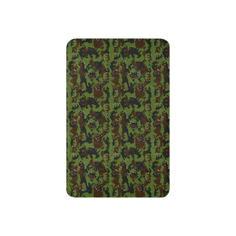 M05 Miško Woodland CAMO Sherpa Blanket