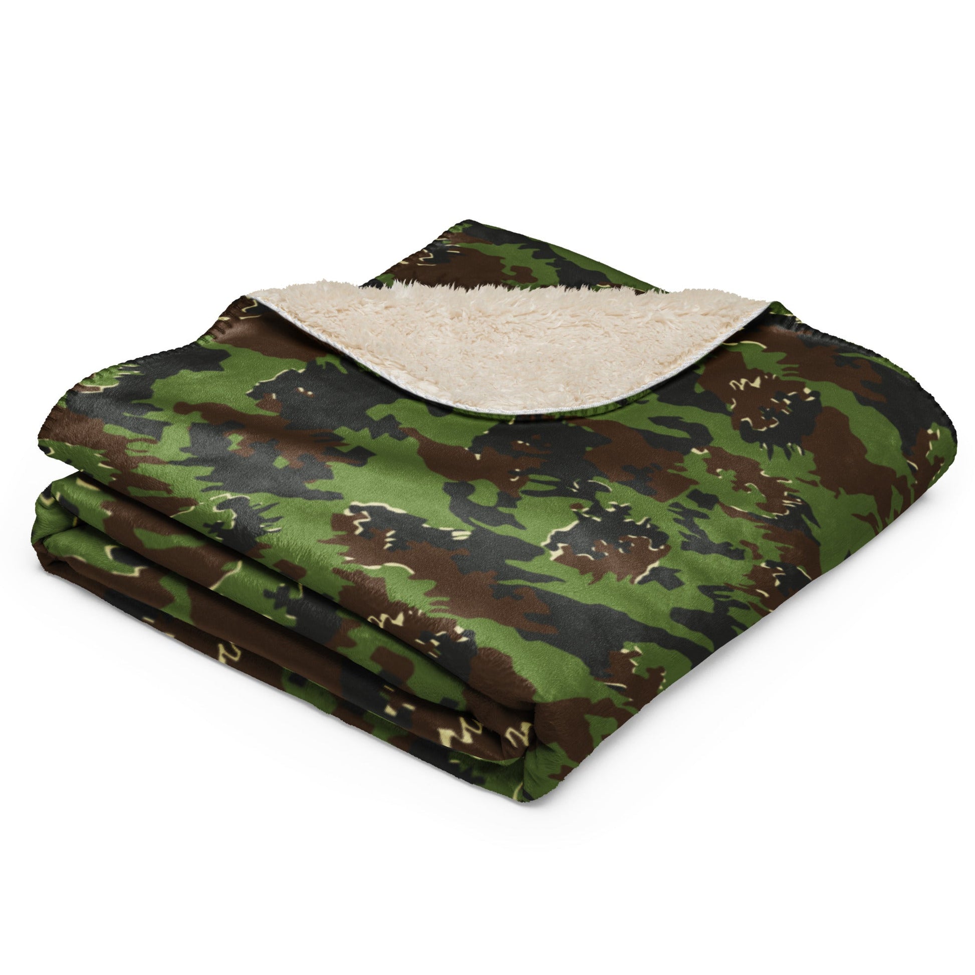 Lithuanian Misko CAMO Sherpa blanket - Blanket